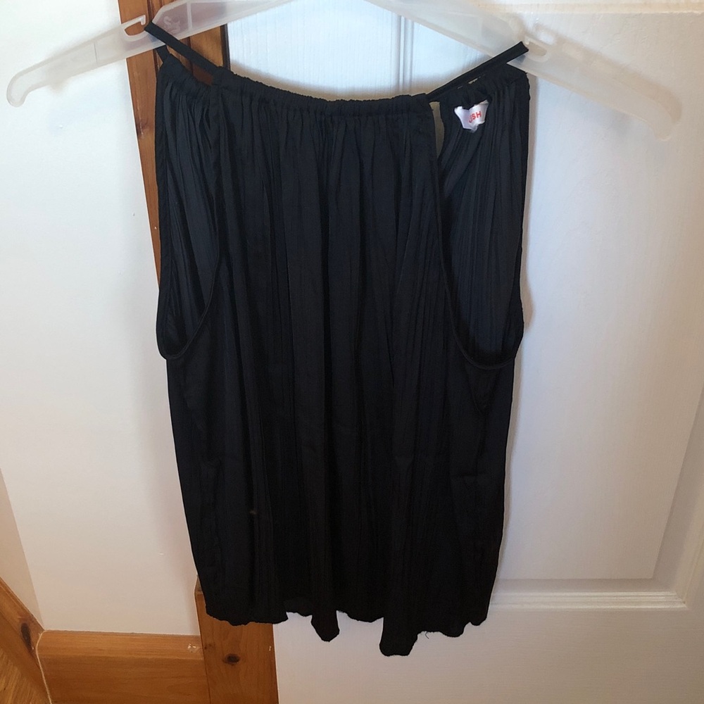 Joe Fresh Black Flowing Top